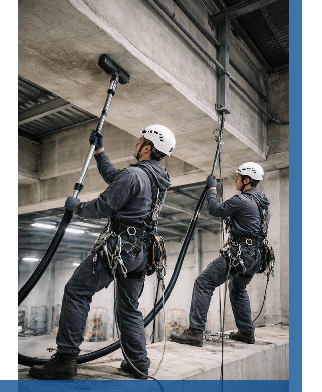 Обеспыливание потолочных конструкций в Коркине от 260 р. |ВЫСОТНИК-Крк