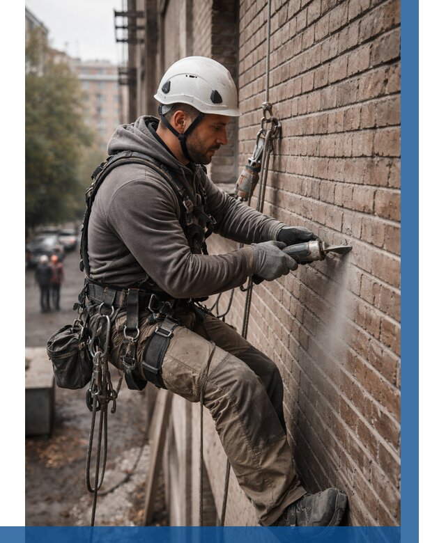 Расшивка кирпичных швов в Коркине от 623 р. | ВЫСОТНИК-Крк