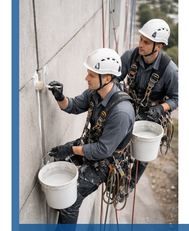 Противогрибковая обработка швов в Коркине для фасадов и кровель