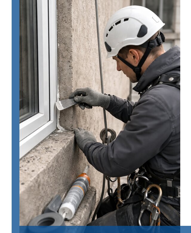 Герметизация монтажных швов окон в Коркине с гарантией качества