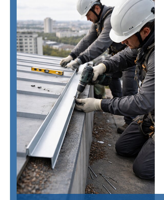 Монтаж капельника на кровле в Коркине с гарантией качества