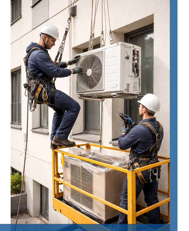 Демонтаж внешнего блока кондиционера в Коркине от 3633 р. | ВЫСОТНИК-Крк