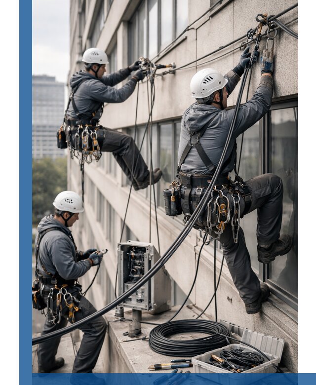 Прокладка оптоволоконного кабеля в Коркине под ключ с тестированием