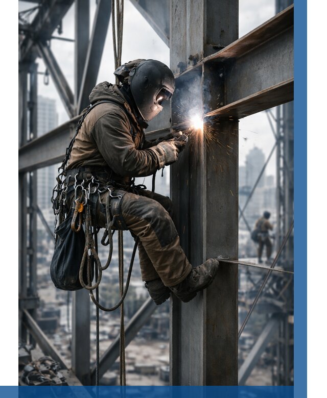 Высотные сварочные работы в Коркине от 3633 р. | ВЫСОТНИК-Крк