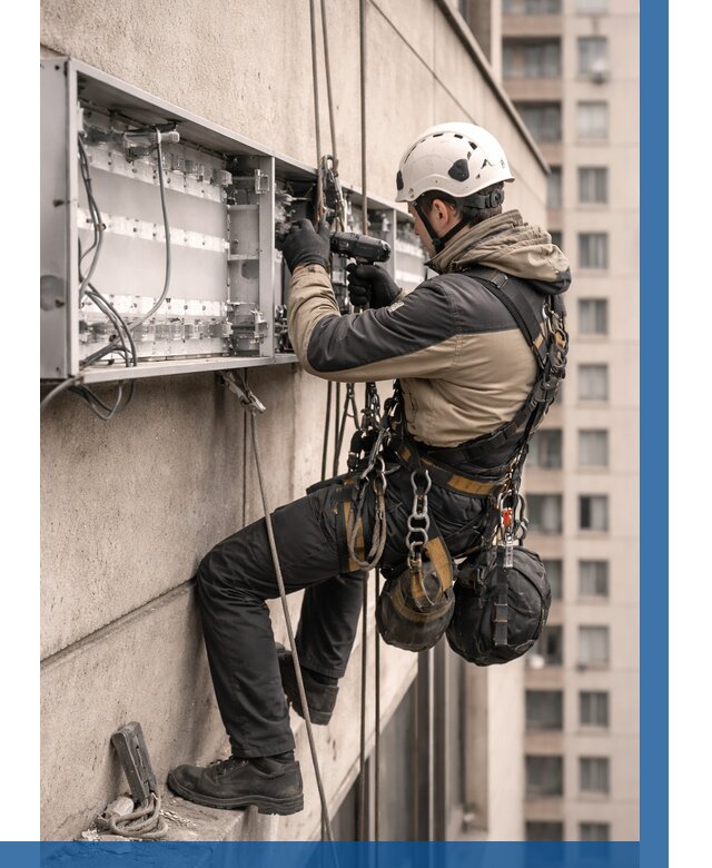 Ремонт вывески на высоте в Коркине от 4671 р. | ВЫСОТНИК-Крк