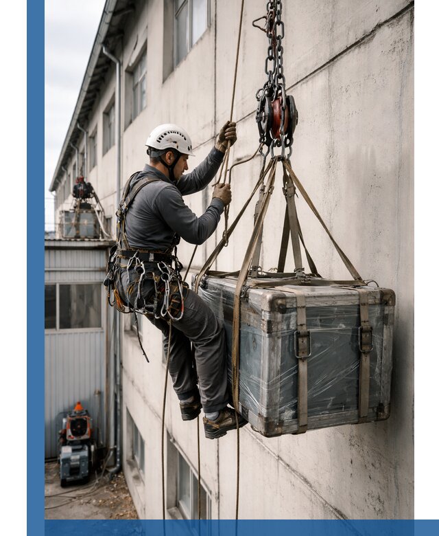 Подъем грузов на высоту в Коркине для промышленных объектов