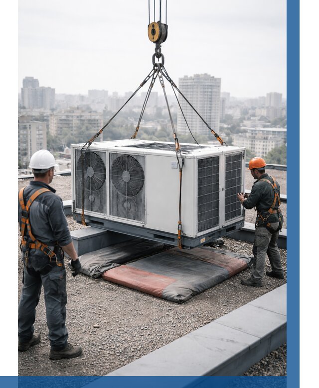 Подъем груза на крышу в Коркине от 5191 р. | ВЫСОТНИК-Крк заказать