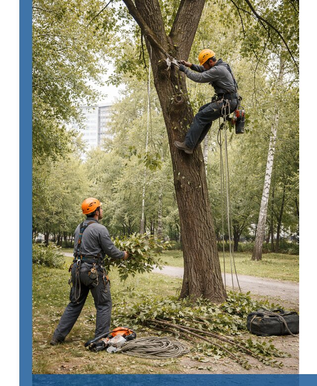 Санитарная обрезка деревьев в Коркине, профессионально и безопасно