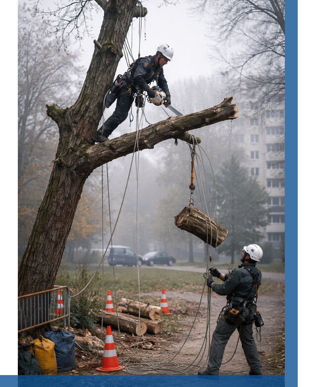 Удаление аварийных деревьев в Коркине от 15572 р. | ВЫСОТНИК-Крк
