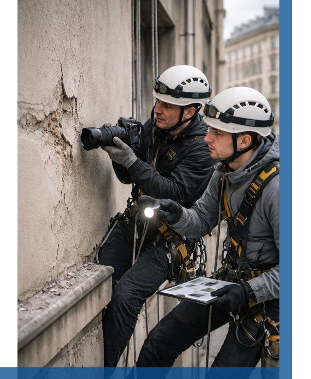 Фотофиксация дефектов фасада в Коркине от 4671 р. | ВЫСОТНИК-Крк